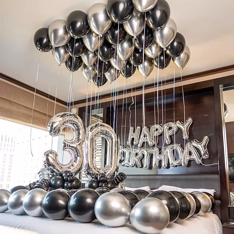 Chrome Balloon Decoration Services in Greater Noida